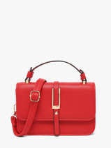 Cross Body Tas Grained Miniprix Rood grained 1036